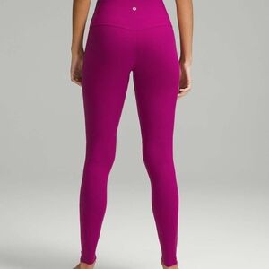 lululemon athletica High-Rise 25" Align Leggings Raspberry Size 8